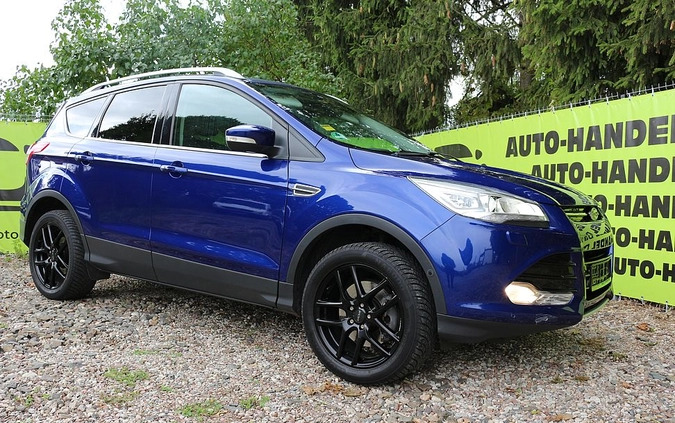 Ford Kuga cena 64900 przebieg: 166000, rok produkcji 2015 z Karlino małe 562